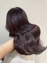 ファブ 千葉店(FaB)&nbsp;【ブリーチなしワンカラー×ボルドーカラー】