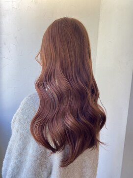 イメチェンにおすすめ！オレンジブラウンカラー♪