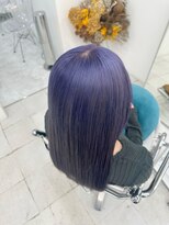 シアー(sheer)&nbsp;《sheer /稲葉》#ダブルカラー#ケアブリーチ#バイオレットカラー
