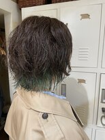 ミルコ 蕨店(milco)&nbsp;癖を活かしたウルフレイヤー×インナーカラー