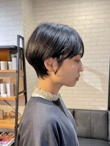 アイスバーグ ウェスト 清澄白河(eyesburg W/est)&nbsp;前髪ありぱつボブミニボブベージュカラー