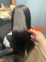 フレイムス ヘアアンドリラックス 吉川店(Frames hair&relax)&nbsp;艶々ストレート