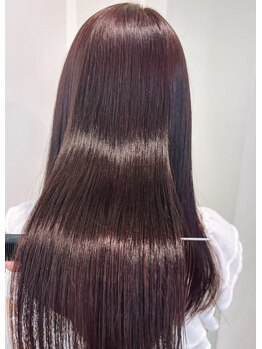 バディヘア イクス(BUDDY HAIR exx)の写真/憧れのうるツヤ髪へ♪人気の髪質改善メニューで効果実感☆繰り返すたびにしなやかに★