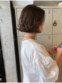 ボブパーマ、ボブパーマゆるめ、ニュアンスパーマ、ゆるめパーマ