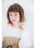 カジュアルボブ/ふわミディ/くせ毛解消/似合わせカット