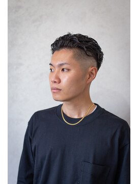 すがなみバーバーショップ フェード×ツーブロック