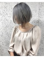 ノア ヘアデザイン 町田店(noa Hair Design) グレージュ×シンプルボブ