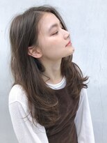 ネイヴィル オモテサンドウ(navile omotesando) *ブリーチなしで透けるミルキーグレージュ*