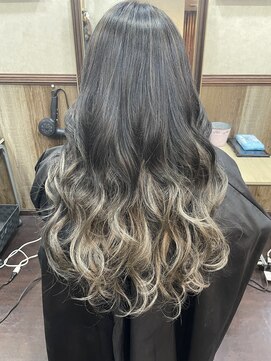 ディー エメ(D-aimer-) エクステ×暗め３Dカラー☆