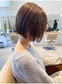 【LOVEST甲村】パツっとボブ