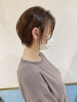 ロンド ストラーダ 心斎橋(Lond strada)&nbsp;ショート×ハイライト白髪ぼかし×シルキーベージュ[心斎橋]