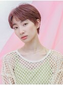 前髪なし大人ショート愛されベリショハンサムショート20代30代