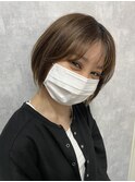 【 C’LD 】お客様スタイル_愛され上手な丸みショート