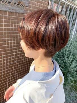 ニコナチカ(nico nachika) オレンジマッシュショート