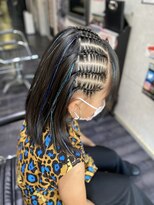 ミミック (mimic)&nbsp;【派手髪】キラキラハーフコーンロウ【ダンスキッズ】