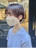 【1番人気】マッシュショート