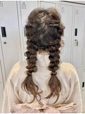編みおろしアレンジ ヘアセット 浴衣アレンジ 吉祥寺《宮坂紅》
