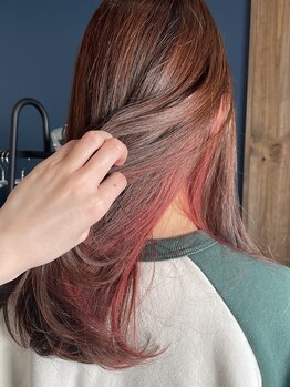 キキィヘア 東所沢(Kicky hair)の写真/カラーで魅せる“旬”スタイル。一人一人の理想の色味を叶えながら、ダメージレスで艶やかな仕上がりに♪