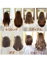 シェデルトーキョー(SHEDEL TOKYO)&nbsp;エクステの本数目安