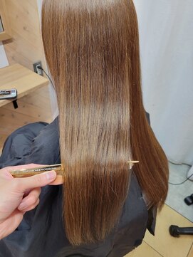 アレン 鳥取北店(ALLEN) ぷるぷる縮毛矯正でしなやかな髪に♪