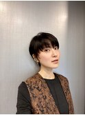 40代50代小顔似合わせカットくびレイヤーエモージュ大人可愛い