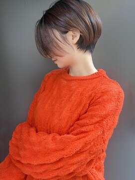 ラウンジ モリオ イケブクロ(Lounge MORIO Ikebukuro) 【morio池袋】大人可愛い20代黒髪前下がりショートボブ♪