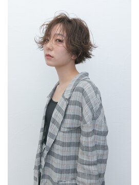 エヌイー(ne' by MAULOA) 【ne’ by MAUOA 】伸ばしかけ パーマ　簡単スタイリング