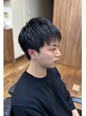 【ビジネスマンメンズショートヘア】ナチュラルショート