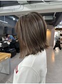 外ハネボブ×ハイライト