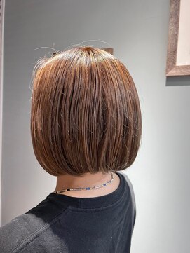 カフカ 亀有(KAfKA) 白髪ぼかしハイライト/ベージュ/ボブ