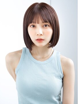 レノラ 本町(LENORA) 20代30代大人かわいいナチュラル暗髪エアーストレートヘア