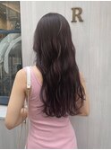 切りっぱなしボブ/エアリーロング/美髪のススメ/ピンクブラウン