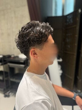 アヴァンスクロス あべのルシアス店(AVANCE. CROSS) リバースパーマ×30代男性