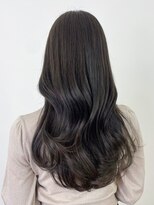 アルバム 新宿(ALBUM SHINJUKU)&nbsp;グレージュカラーウェットヘアレイヤーロング_ba512291