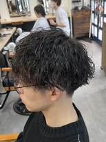 ジーニー 横浜(giinii)&nbsp;波巻きパーマ__スパイラル__メンズパーマ