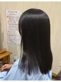 ストレートヘア