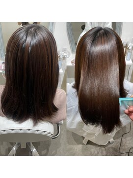 ボクノ 7号店 町田(bokuno) 髪質改善縮毛矯正ビフォーアフター【髪質改善/縮毛矯正/町田】