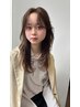 【前杉指名】前髪カット＋透明感カラー　￥12600→11340