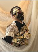 成人式前撮りヘアセット