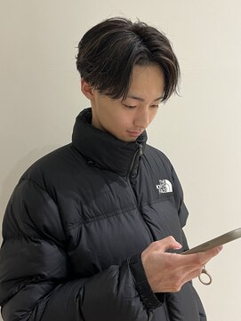 モリオ フロム ロンドン イオンモール 熊本店(morio FROM LONDON) 【morio熊本】ハイライト×センターパート