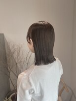 シスイ(sisui)&nbsp;パッツンボブ/グレージュカラー