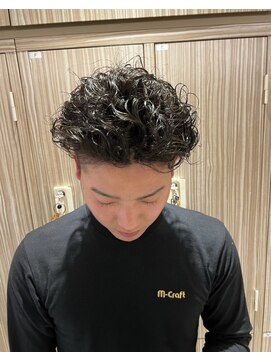 ウィル 京橋店(WiLL) メンズカット+オールバックパーマ