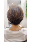 小顔ショートボブ