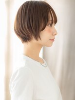 カバーヘア ブリス 上尾西口店(COVER HAIR bliss)&nbsp;小顔補正カットナチュラルショートウルフTc4上尾20代30代40代