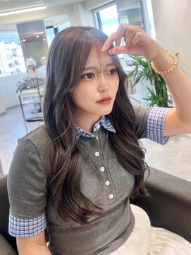 エルサザリープ 三宮(Elsa the leap) ミルクティーベージュグレージュ/透明感グレージュカラー/韓国