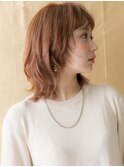 逆グラデーションカラー大人ボブウルフカットA0上尾20代30代