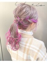 シェリ ヘアデザイン(CHERIE hair design) インナーカラーレッド×パープル☆