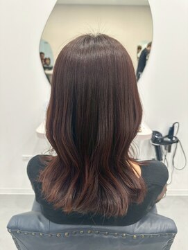 リノ(Lino) 艶感たっぷりワインレッド