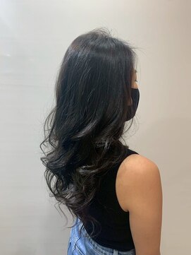 DAMANI 表参道 髪質改善/ヘッドスパ/ハイライト/白髪染め/白髪ぼかし/縮毛矯正 似合わせカット/ミディアムレイヤーカット[表参道駅]