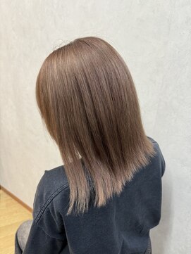 テーラヘアー 高座渋谷店(TELA HAIR) ほんのりオレンジベージュ